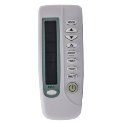 Universal air conditioner control system with PCB, wall mounted control and remote control