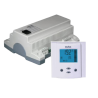 Universal air conditioner control system with PCB, wall mounted control and remote control
