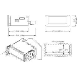EVCO EV3143N7 Milk Tank Cooler/Ice Cream Batch Controller -230V