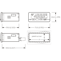 EVCO EVK411J7 Digital Temperature Controller