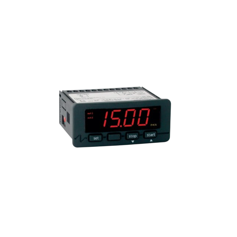 Panel Mount Countdown Timer, EVCO EVK702 Countdown Timer Panel Mounted