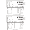Blast Freezer Controller EVCO EVK802N7