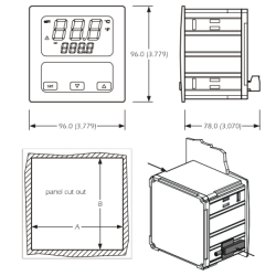 EVCO EV9411J9 Single Output Digital Temperature Controller