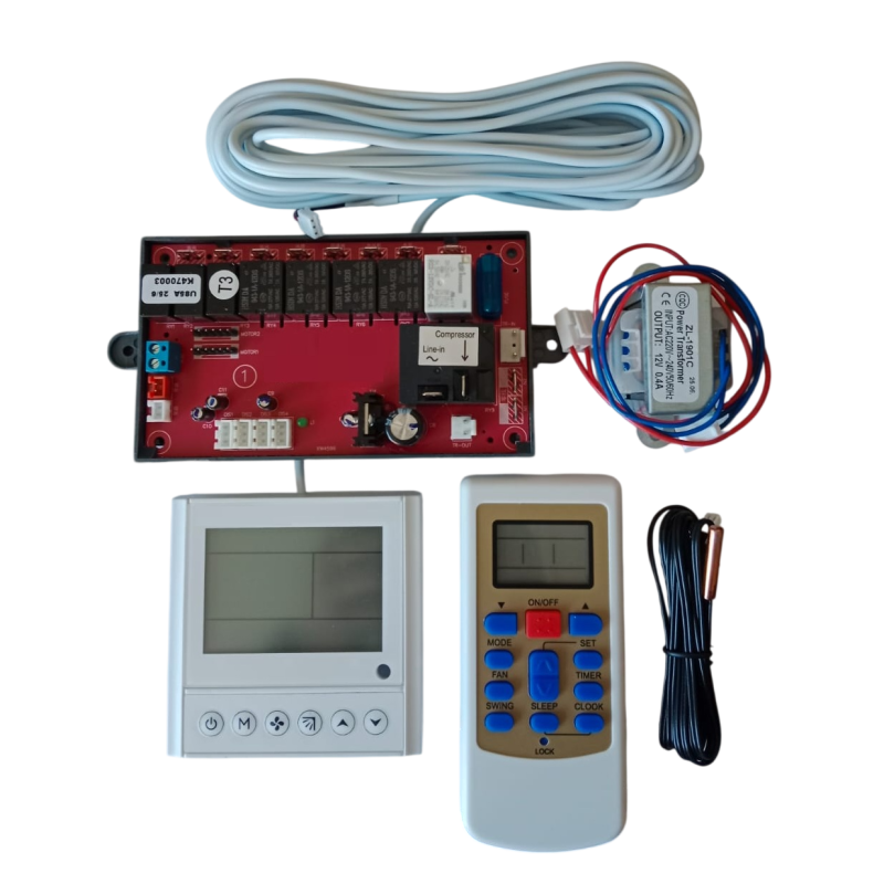 Universal A/C Controller Kit with Wall Mounted Controller