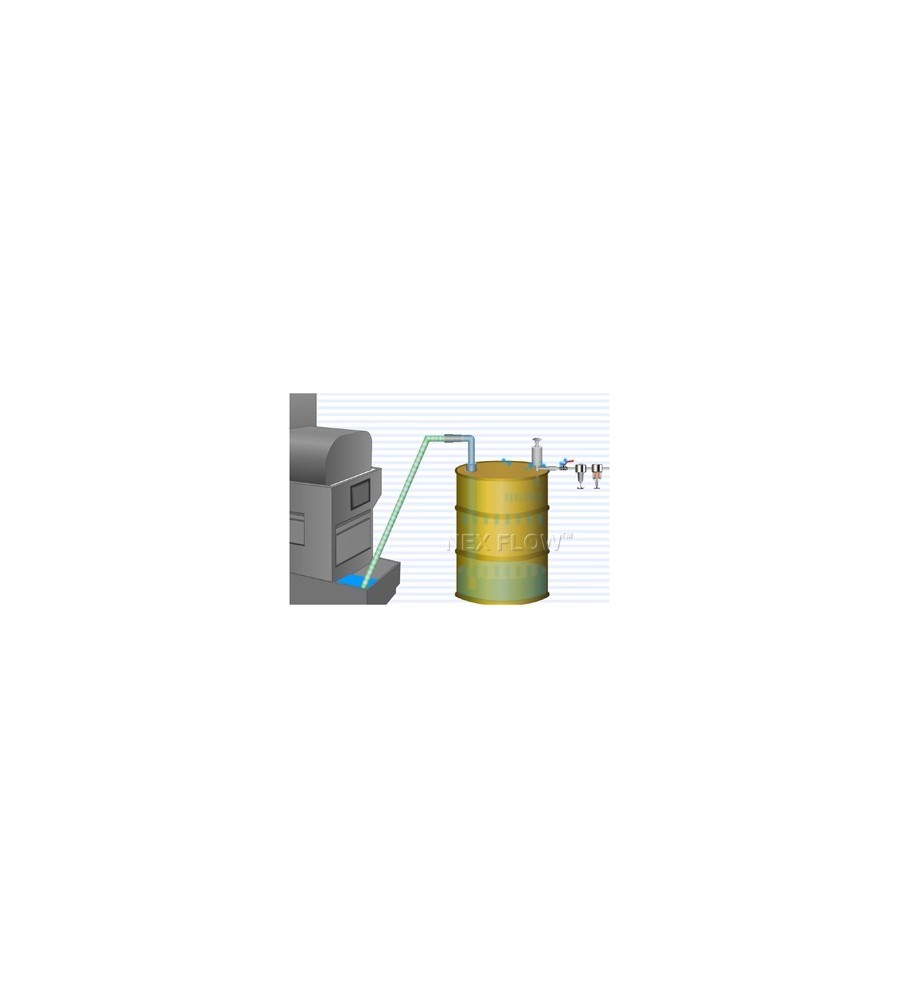 Drum Pump Reversable Air Operated - Stainless Steel 