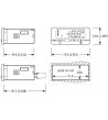 EVCO EV203N7 Panel Mounted Freezer Controller 230VAC